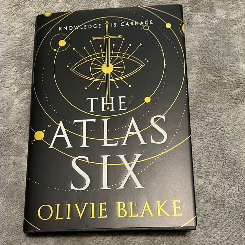 The Atlas Six Hardcover Book Olivia Blake